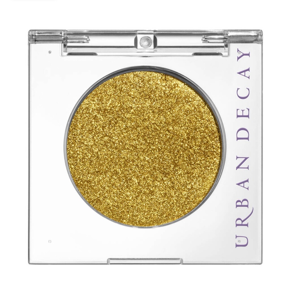 FULL SIZE URBAN DECAY 24/7 MOON DUST GLITTERY EYE SHADOW IN SHADE OVERDRAFT